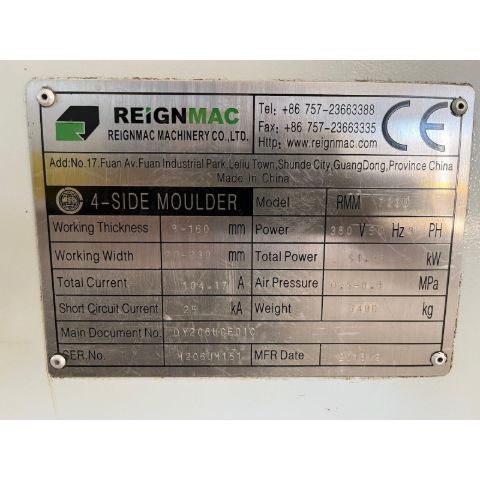 Reignmac 6+1 Profil Freze resim 5